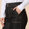 Hudson High Rise Wide Leg Jean - Black | Gordon Smith