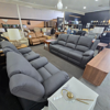 Captain Recliner Suite | Rhino Fabric Latte